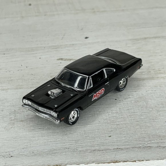 M2 Machines Black 1969 Plymouth Road Runner MSD Diecast 1/64 - Picture 3 of 6
